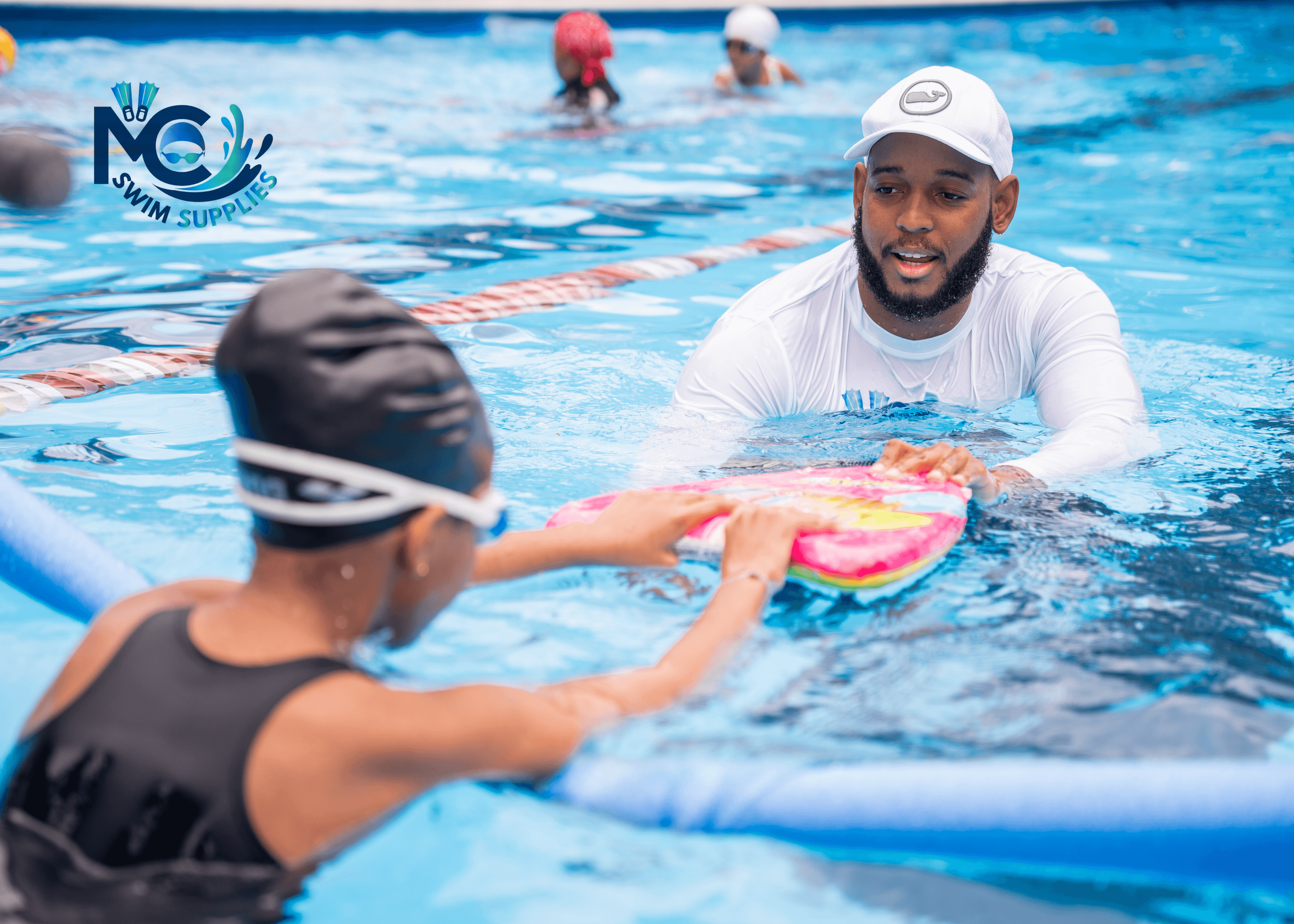 Alumnos entrenando en MC Swim Academy